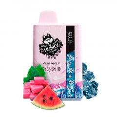 Электронная сигарета Хаски Аир Макс 2.0 8000 Арбуз Жвачка Ментол (Husky Airmax 2.0 8000 Gum wolf)